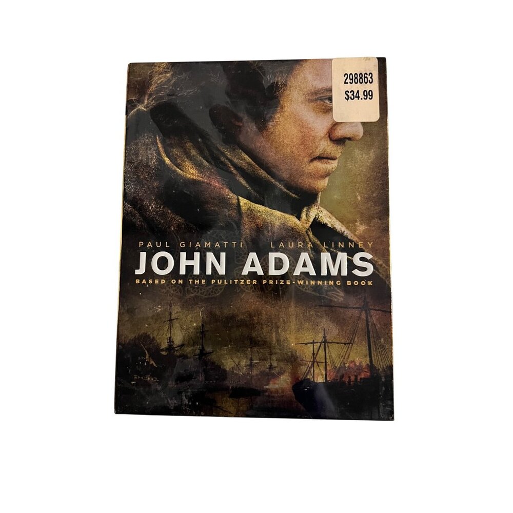John Adams 2008 DVD Full Miniseries Historical Drama Paul Giamatti New Sealed